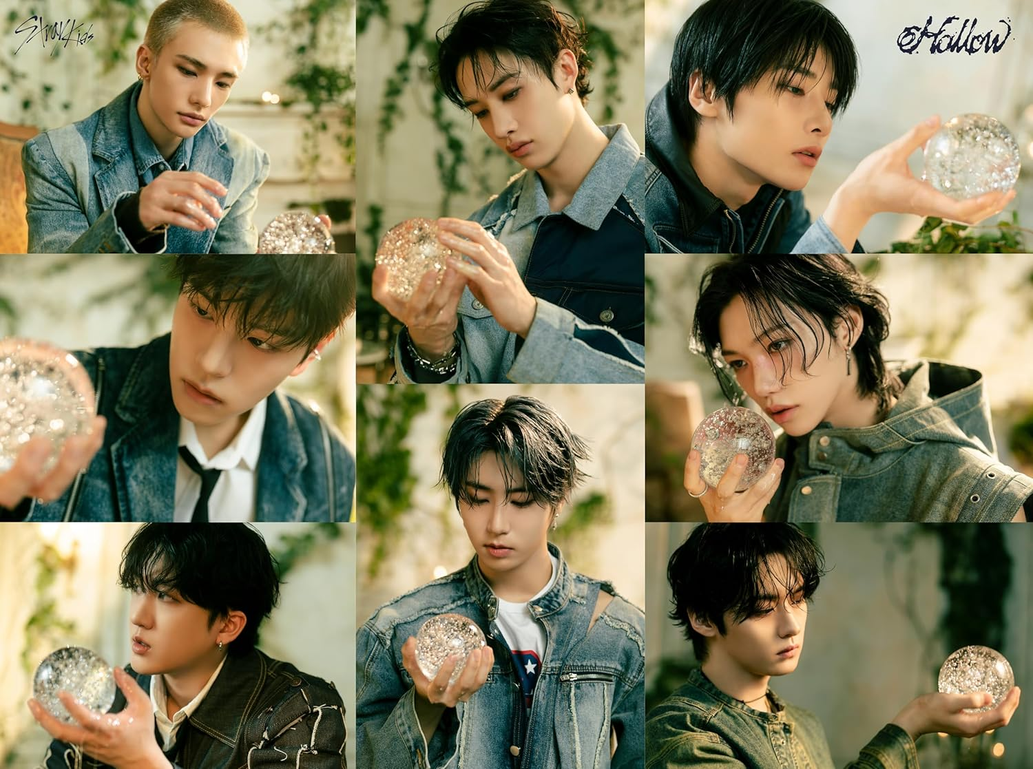 New Stray Kids Hollow Limited Time CD+Visual card set+Lyric