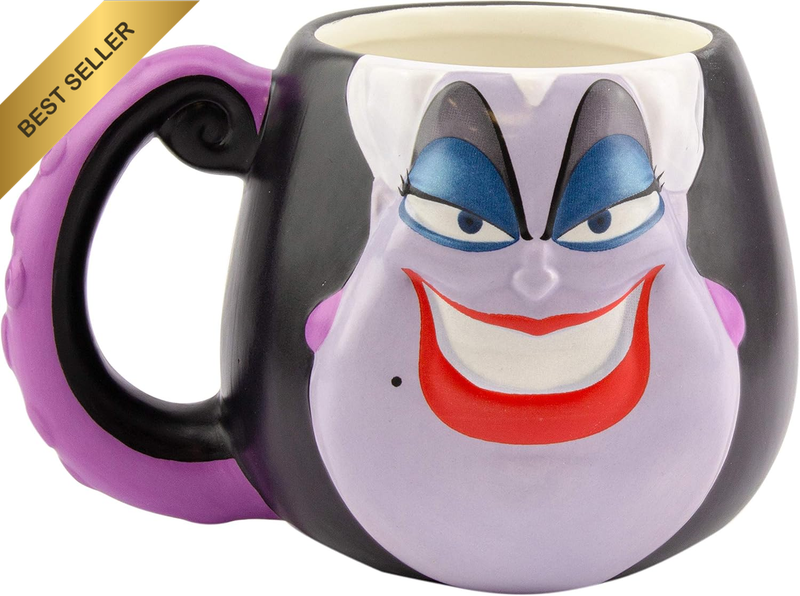 Disney the Little Mermaid Ursula Shaped Ceramic Mug