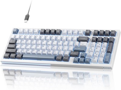 K98SE Mechanical Gaming Keyboard  98 Keys LED Backlit Programmable Keyboard.