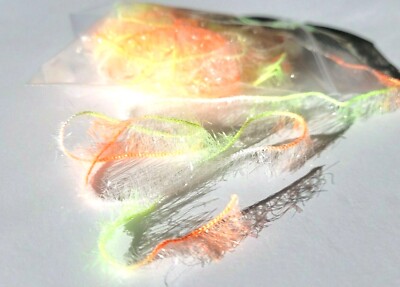 CRYSTAL PALMER ICE CHENILLE - 7 SALTWATER COLORS - Fly Tying Materials - 5 Yards