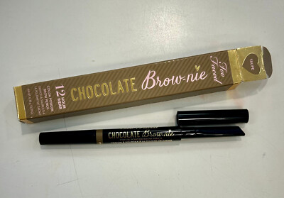 Too Faced Chocolate Brownie 12-Hr Cocoa Powder Brow Pencil (Taupe) Brow-nie Full
