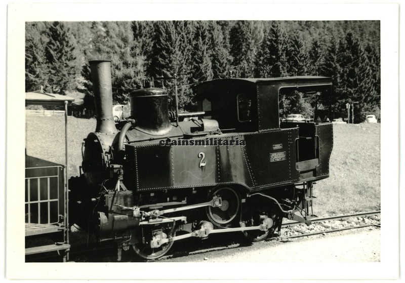 Orig. Foto Achenseebahn Dampflok Lokomotive Nr.2 Wagen 6 In Eben ÃSterreich 1961