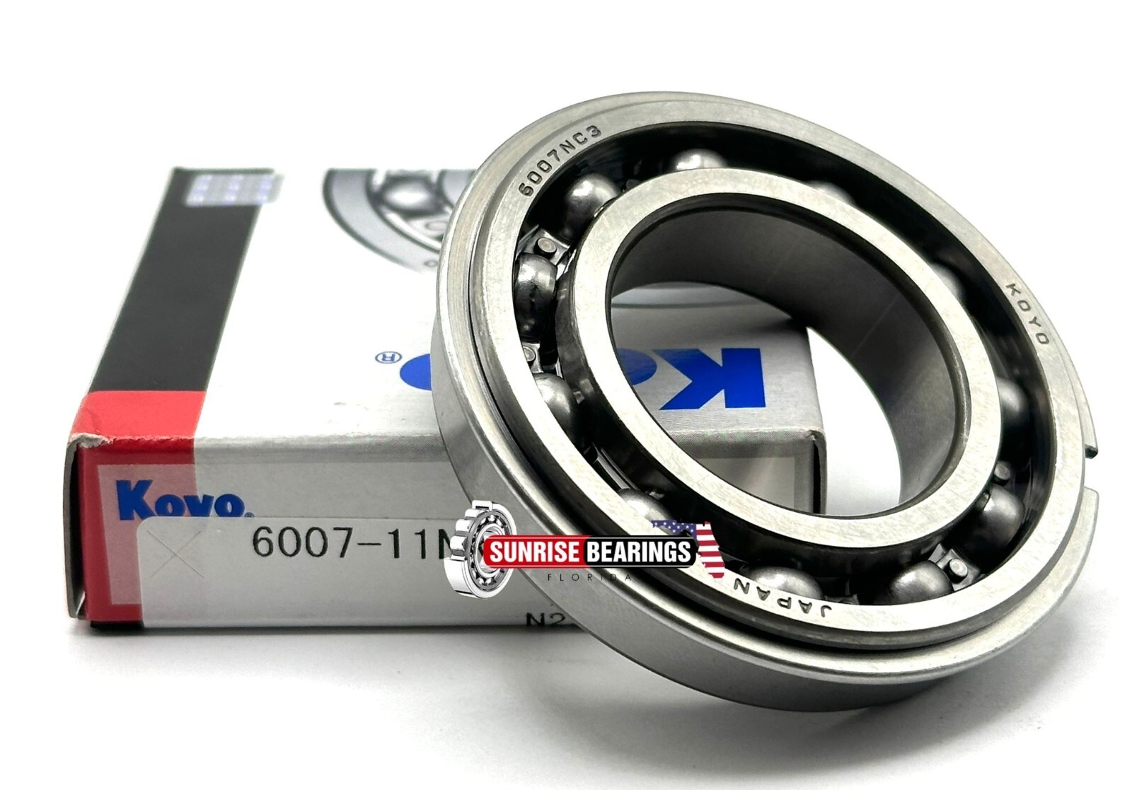 KOYO JAPAN 6007 11 NR BALL BEARING + SNAP RING SUZUKI 09262-35074 35x62x14 mm KOYO JAPAN 6007 11 NR BALL BEARING + SNAP RING SUZUKI 09262-35074 35x62x14 mm