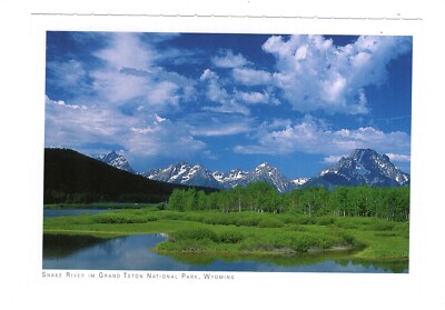 AK Ansichtskarte Snake River im Grand Teton National Park / Wyoming USA