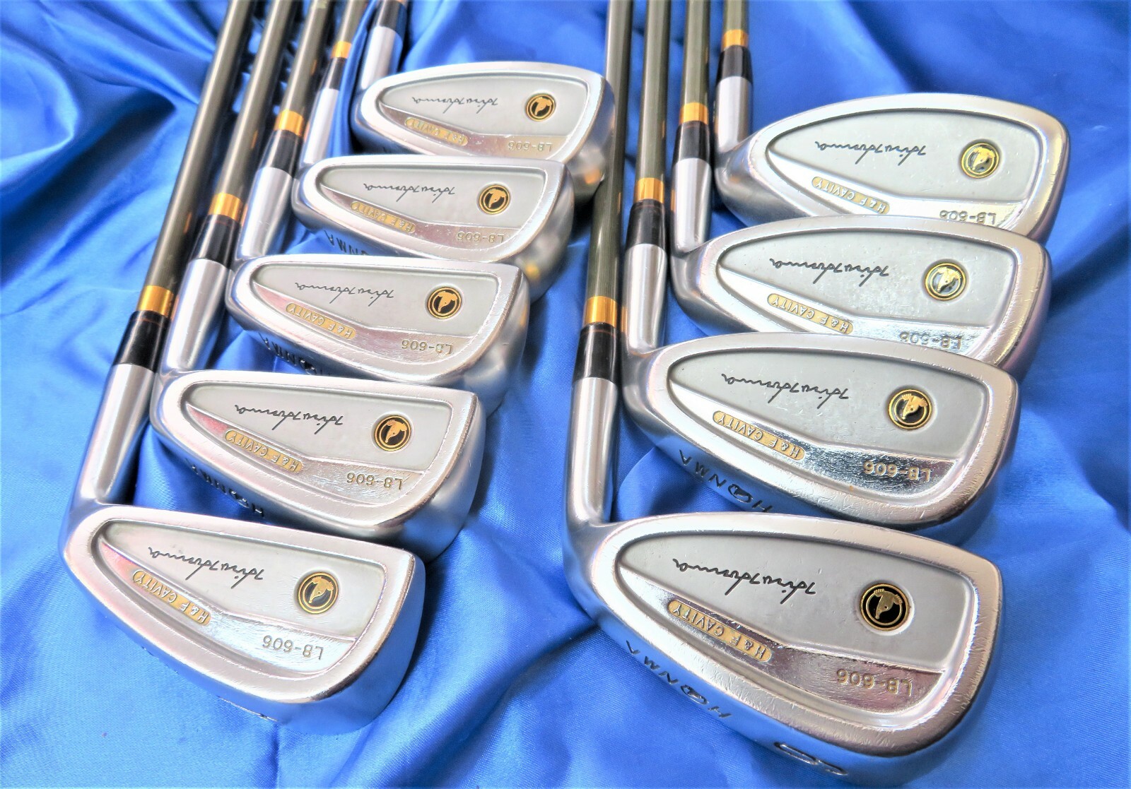 HONMA LB-606 H&F 4STAR 9pc R-FLEX IRONS SET Golf JAPAN HONMA LB-606 H&F 4STAR 9pc R-FLEX IRONS SET Golf JAPAN