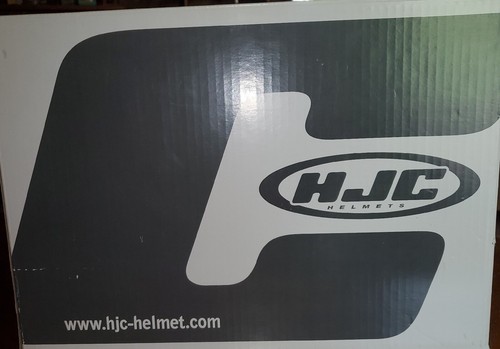 HJC Adult Black IS-33 II Motorcycle Helmet Sun Visor Bag Box XXL 7-7/8"~8"