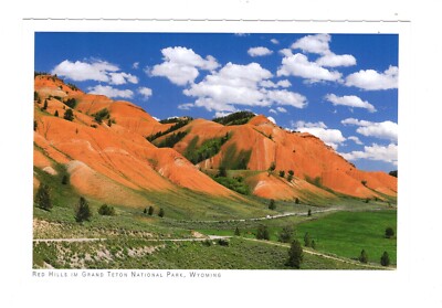 AK Ansichtskarte Red Hills im Grand Teton National Park / Wyoming USA