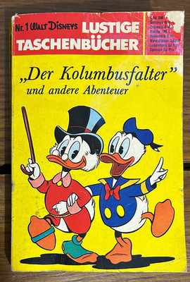 Disneys Lustige Taschenbücher Nr 1 Auflage 3,50 DM 1971