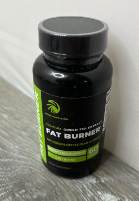 Nobi Nutrition Green Tea Extract Fat Burner with EGCG 60 Capsules BB 7/25