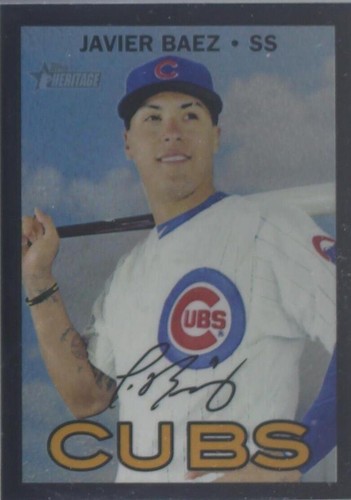 2016 Topps Heritage High Number - Javier Báez #THC-723