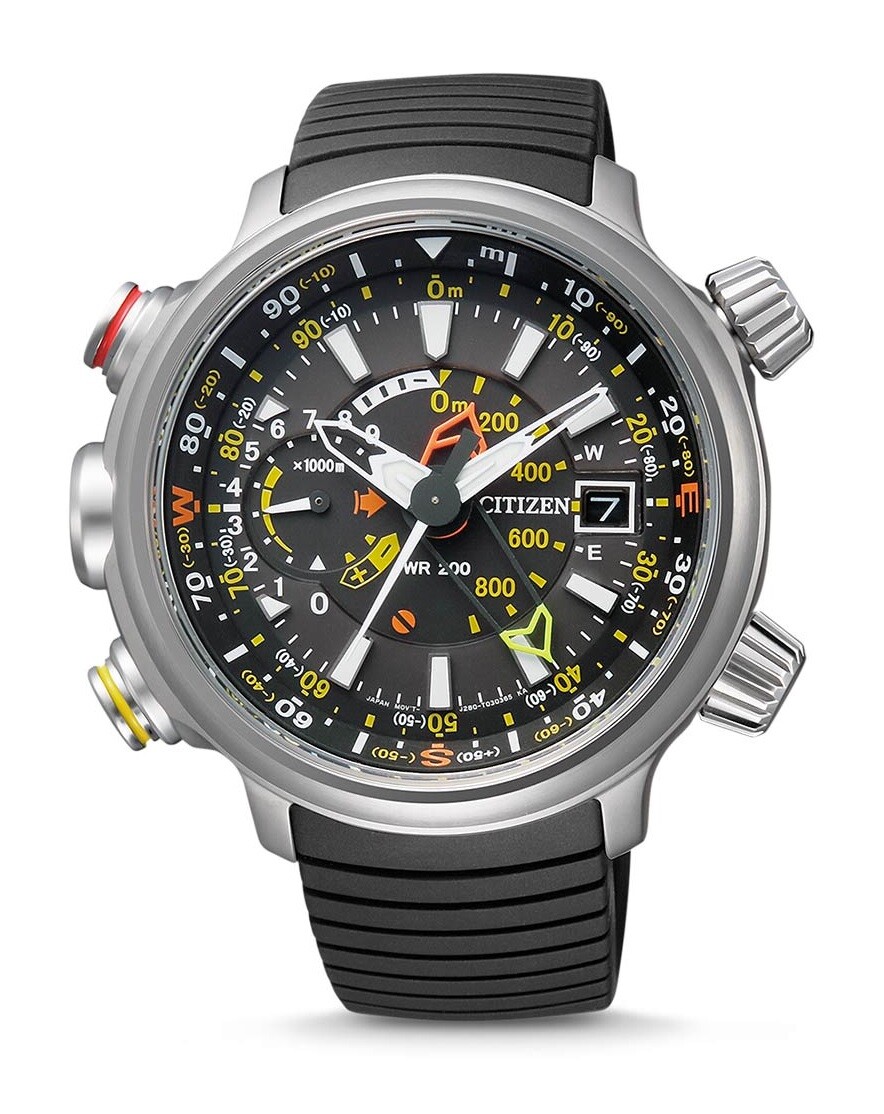 Pre-owned Citizen Bn4021-02e Promaster Ecodrive Sup Titanium, Free Shipping