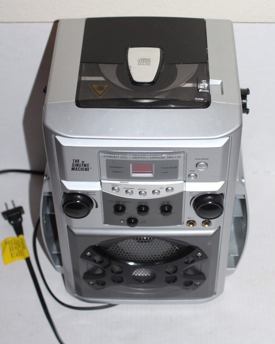 The Singing Machine-Compact Disc + Graphics Karaoke-SMG 137