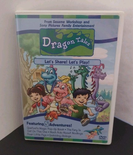 Dragon Tales, Let's Share, Let's Play (DVD, 2001
