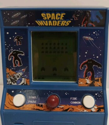 Space Invaders 2016 Handheld Classic Mini Arcade Game Basic Fun Taito Working