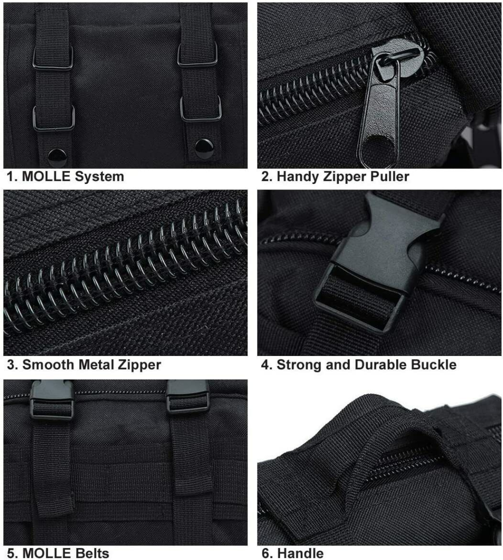 Waterproof Bicycle Handlebar Bag Bike Saddle Bag Frame Rear Front Accessories