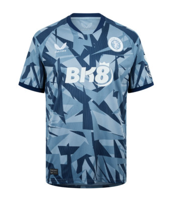 Castore Aston Villa 3rd Away Men's Jersey Blue Size XXL 3XL New