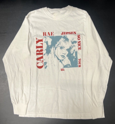 Carly Rae Jepsen SO NICE Tour Concert Long Sleeve Unisex Cotton Shirt UU789