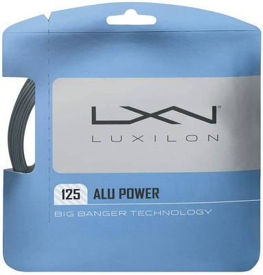 Luxilion ALU Power 125 Tennis Racquet String Set (16L Gauge, 1.25 mm) 