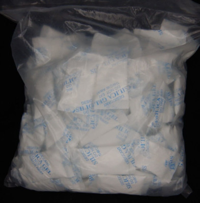 200 Pack 5 Grams Silica Gel Desiccant Pack Moisture Absorber Humidity Packs Food