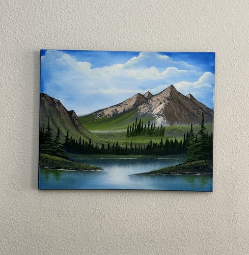 【予約販売】本 style Ross Bob Mountain painting oil Valleylandscape 絵画