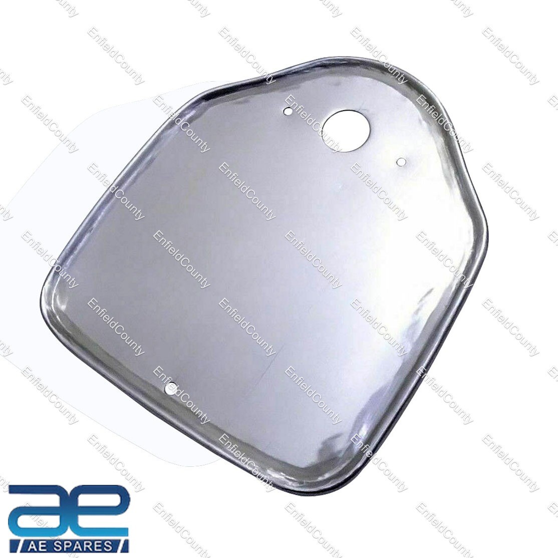 BSA M20 REAR MUDGUARD NUMBER PLATE RAW STEEL 