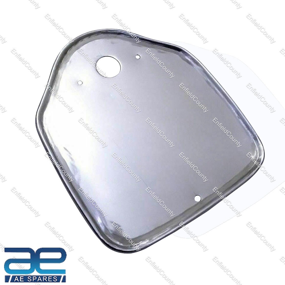 BSA M20 REAR MUDGUARD NUMBER PLATE RAW STEEL 