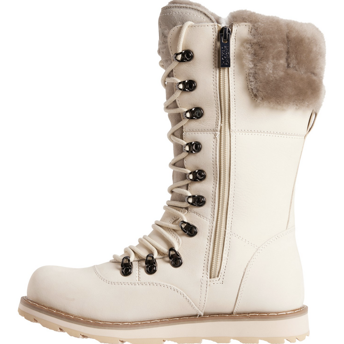 Pre-owned Royal Canadian Women's Castlegar Winter Boots - Waterproof, Insulated In White