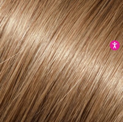 Donna Bella Hair / Flat Tip Extensions /color 12 Blond  / Length 22 