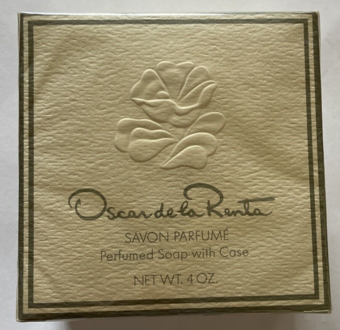 新品未使用未開封 オスカーデラレンタ SAVON PARFUME Vintage Oscar de la Renta Savon Perfume Soap with Box and