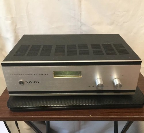Vintage JVC Nivico ECA-101E, Reverberation Amplifier Stereo Tube Spring Reverb