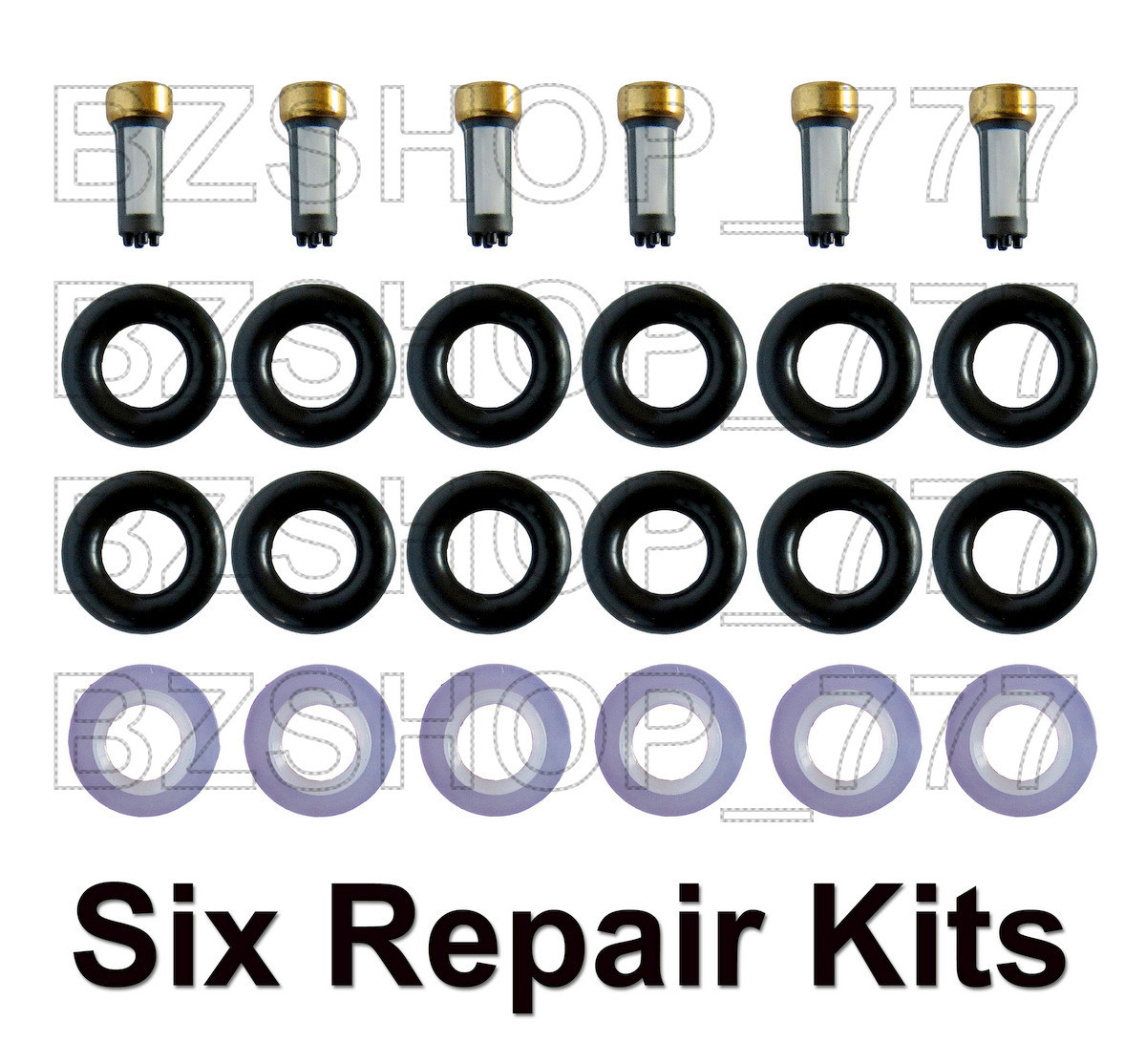 Fuel Injector Repair Rebuild Kits fits V6 4.0 Ford eBay