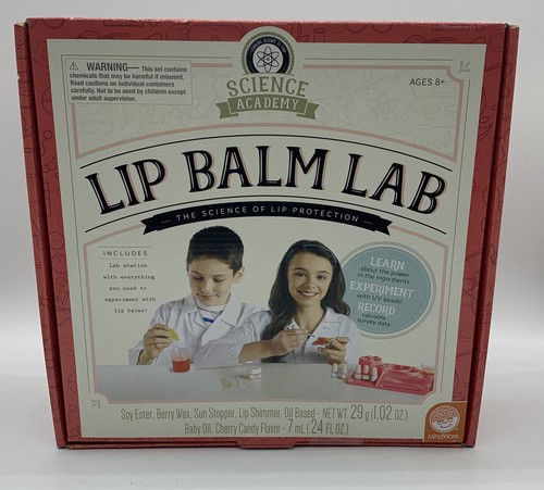 Lab The Science Of Lip Protection Ages 8+ New