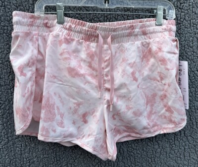 RBX Active Women's Exercise Running Training Shorts Beige CR5328 Size L $38