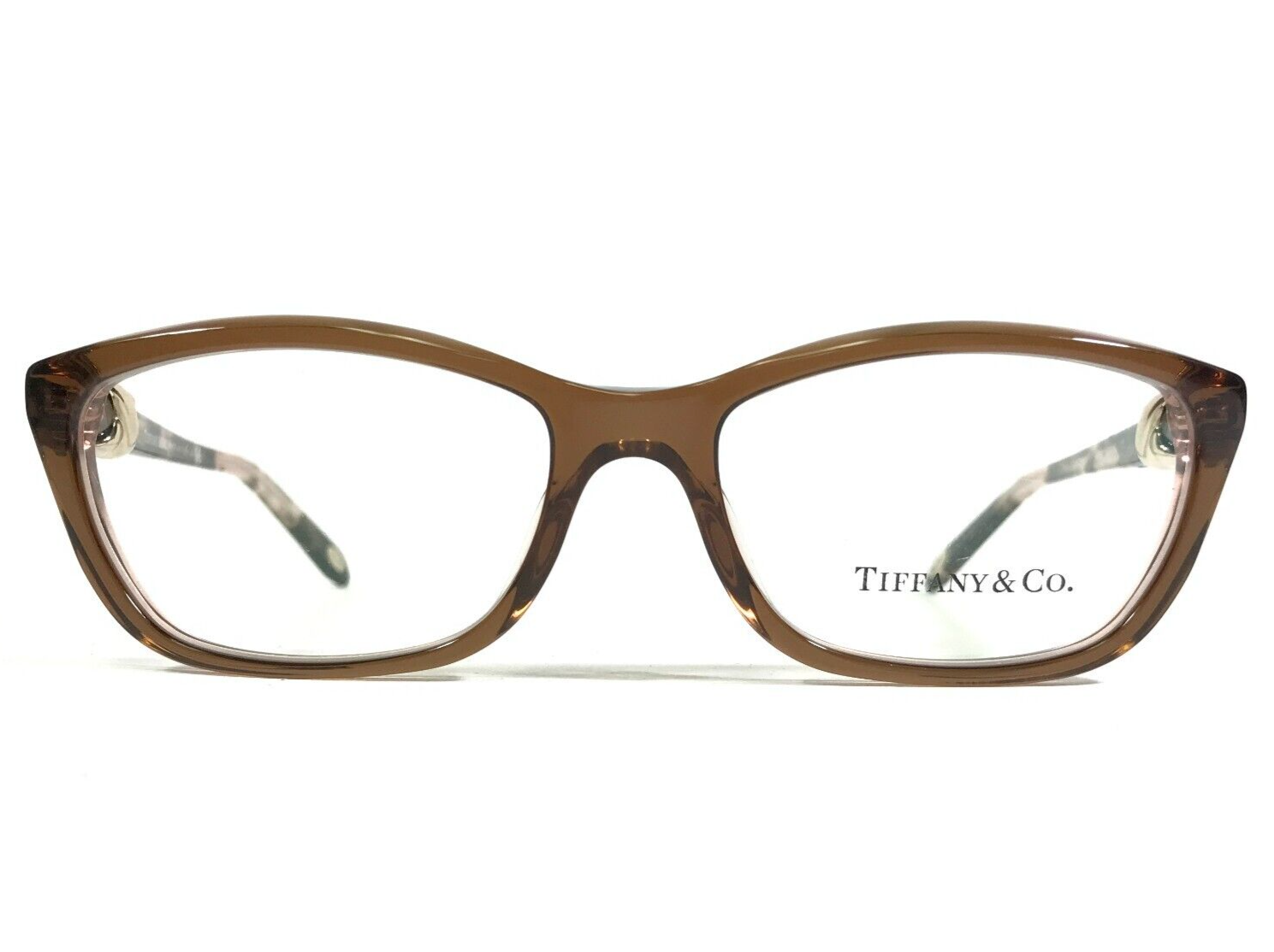 Tiffany & Co. Eyeglasses Frames TF2074 8255 Clear Brown