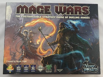 Mage Wars Board Game Core Set Arcane Wonders New Never Played