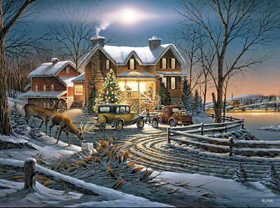 Terry Redlin and Crown The Good With Brotherhood 1000 Piece Jigsaw Puzzle