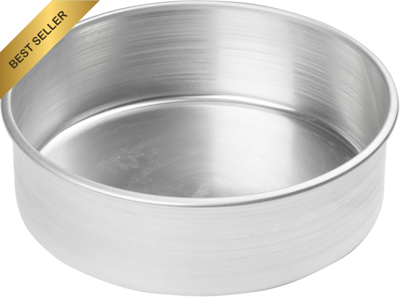 Aluminum Winware 9-By-3-Inch Layer Cake Pan, 9 Inch X 3 Inch