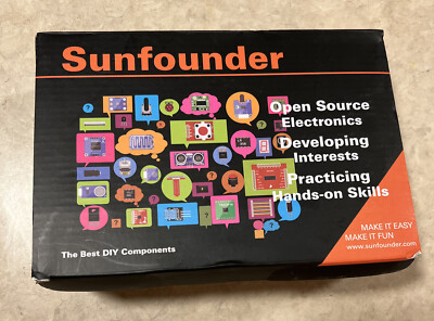 Sunfounder DIY Open Source Electronics Super Starter Kit v2.0 -for Raspberry Pi