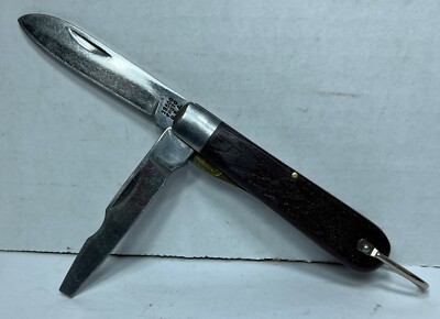 VINTAGE PROTO TOOLS 2-BLADE ELECTRICIANS OR MECHANICS KNIFE NO.18500 USA