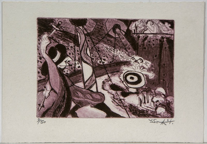 Volker Sammet - Radierung - 