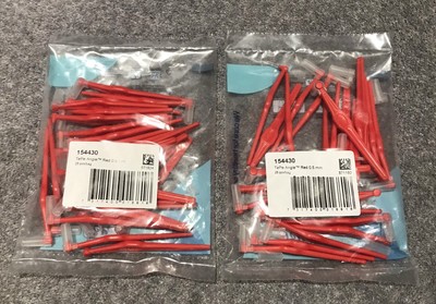TePe Angle Red Size 2 - 0.5mm Interdental Brush - 2 Pack of 25 Brushes