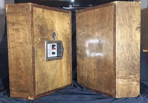 Klipsch H-SM Heresy Speaker Pair VINTAGE Sound Awesome!
