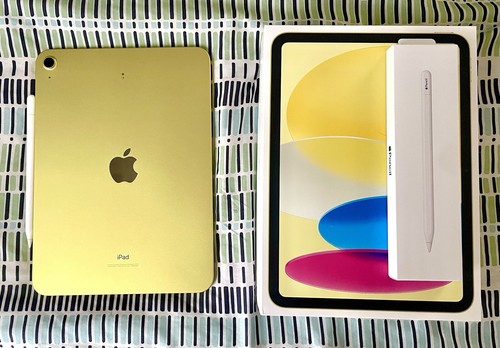 Gold Apple iPad 10th Gen. with Apple Pencil 194253387985| eBay