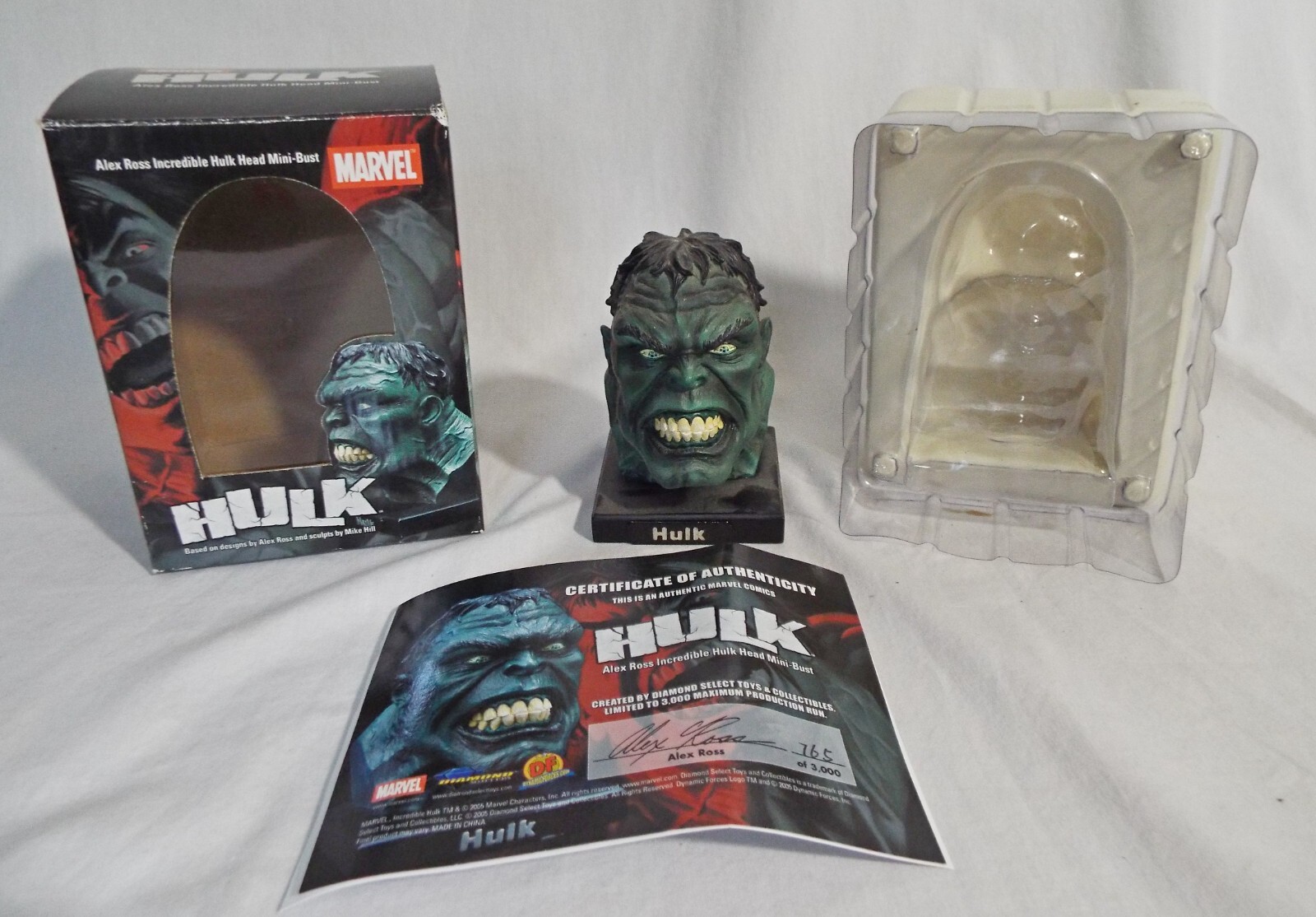 E*a様 HULK MINI-BUST / MARVEL Marvel Custom Jack Kirby Style HULK Mini Bust Statue
