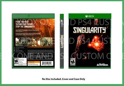 CUSTM REPLACEMENT CASE Singularity XBOX NO DISC SEE DESCRIPTION
