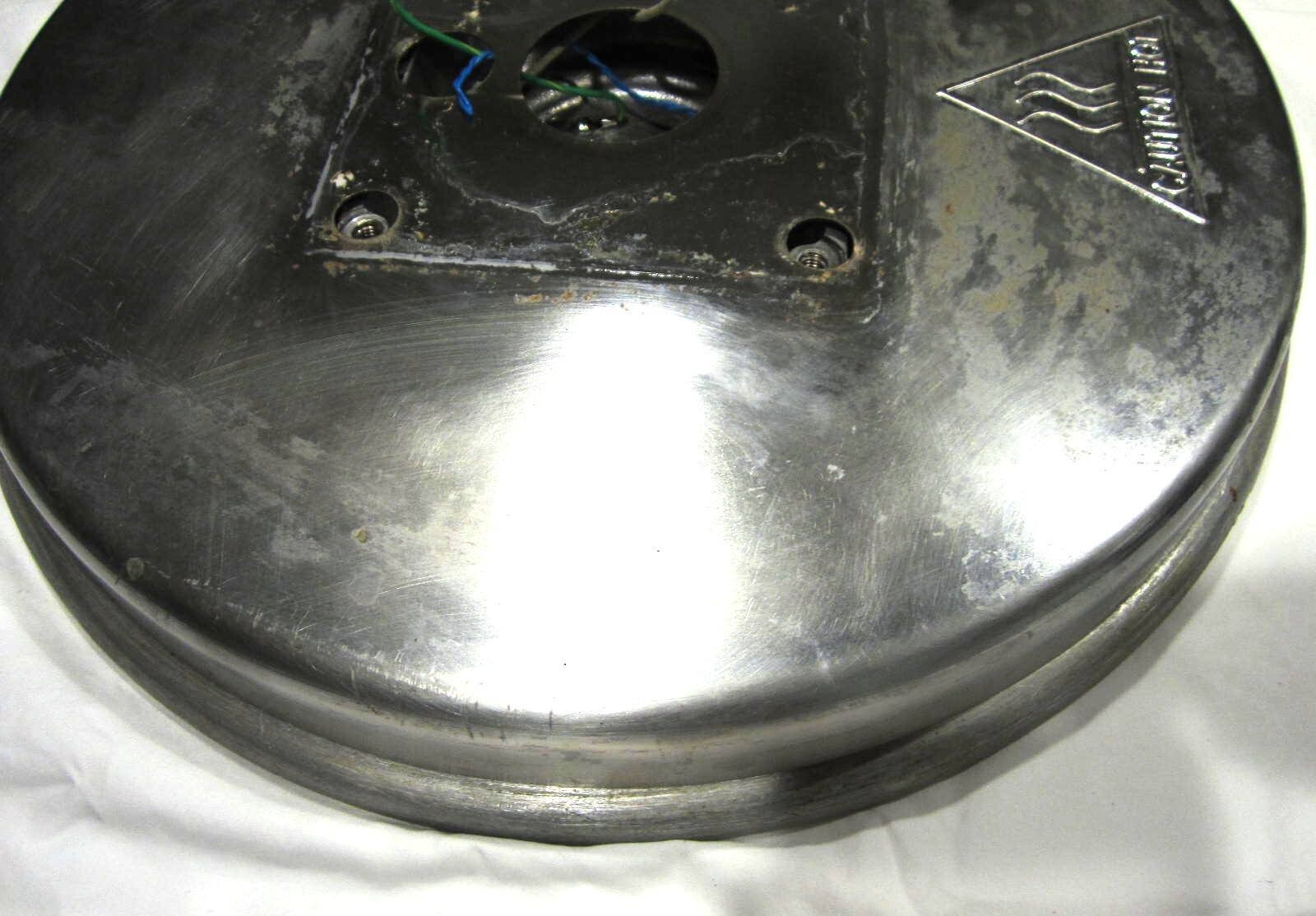 Doughpro Proluxe Dough Press DP1100 Upper Platen, Heat Shroud, w/ Mounting Bolts