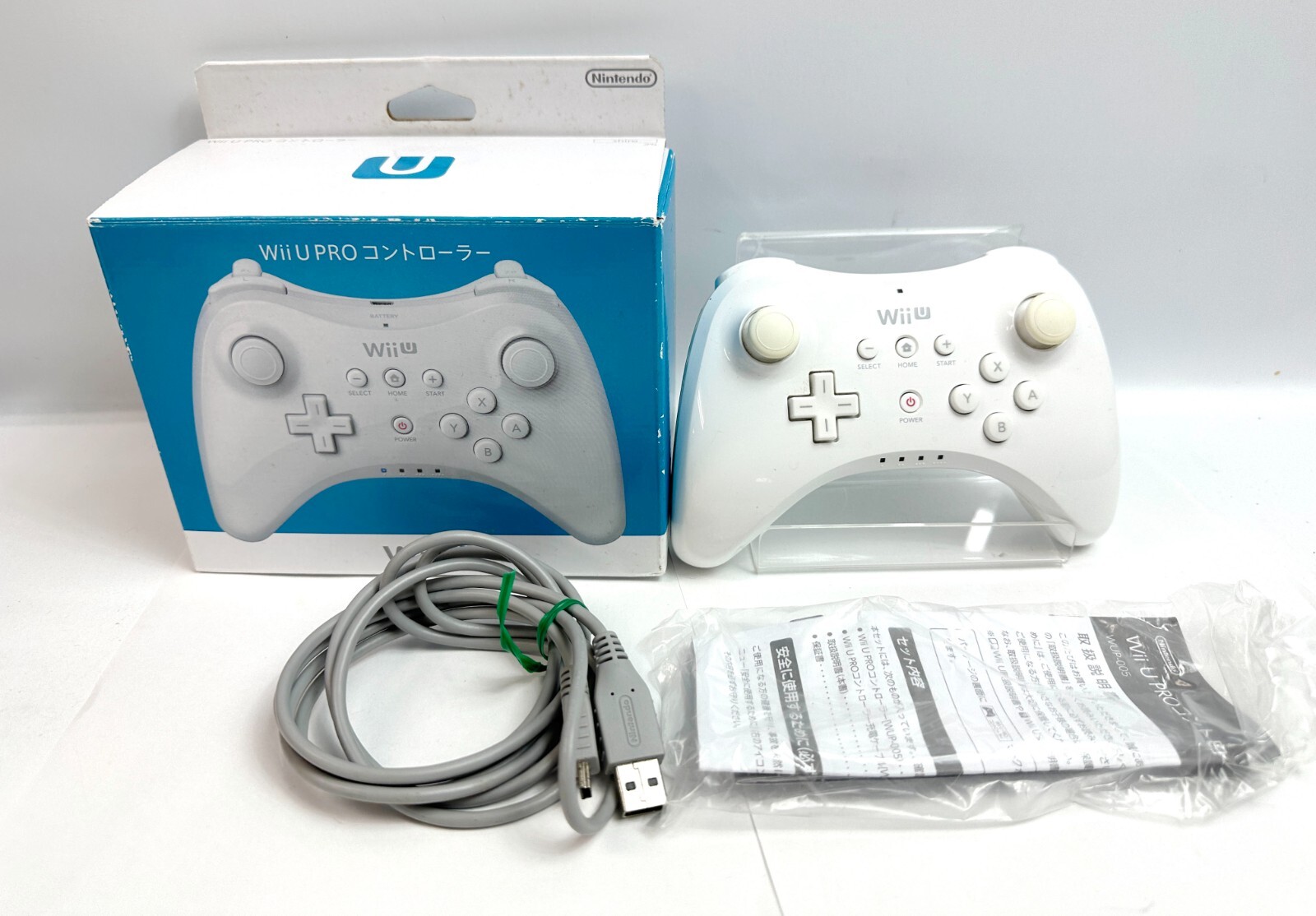 WiiU PROコントローラー(shiro) Wii U