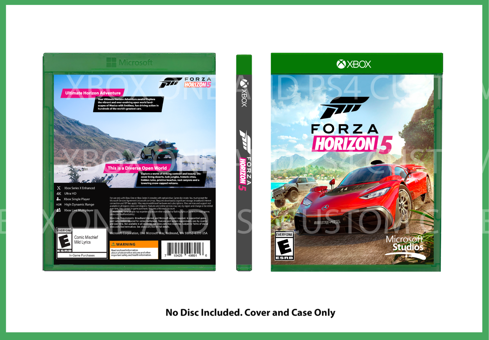 Forza Horizon 5 (Xbox One/Series X, 2021) 889842889222