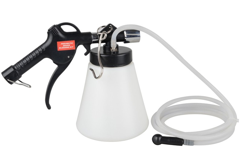 Pneumatic Air Brake Bleeder Kit Clutch Vacuum Bleeding Extractor Fluid