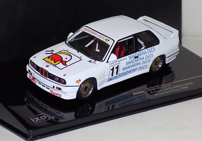 BMW M3 E30 MANDARINA DUCK #11 MACAU GUIA 1989 IXO RAC204 1/43